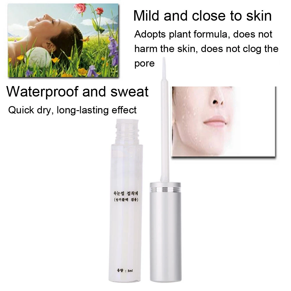5ML New False Eyelash Glue Primer Waterproof Long Lasting Quick Dry Extension Easy Remover pegamento pestañas Makeup Tool