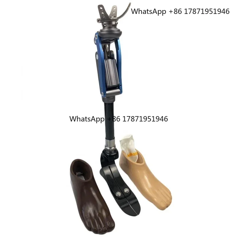 

Prosthetic Knee Joint Artificial Limb Prosthetic Leg Pneumatic Knee Joint with Five-Link Geometric Lock Artificial Leg