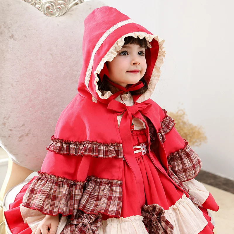 

Children Jacket Coats Girls Toddler Baby Kids Warm Cloak Parka Red Coats for Girls Outerwear New Years Children Jackets Coats