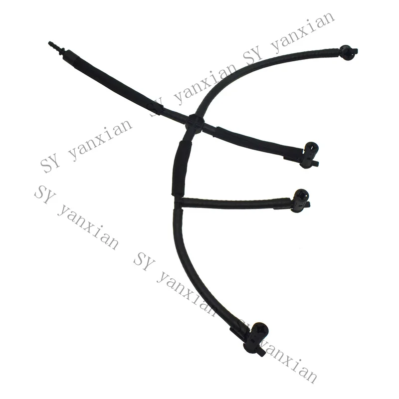 SY+ Fuel Return Line Leak Nozzle Injector Overflow Hose For VW Amarok 2011-on 2.0L