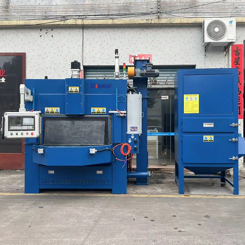 CNC Continuous Tumble Shot Blasting Machine Automatic Rust Removal Shot Peening Machine