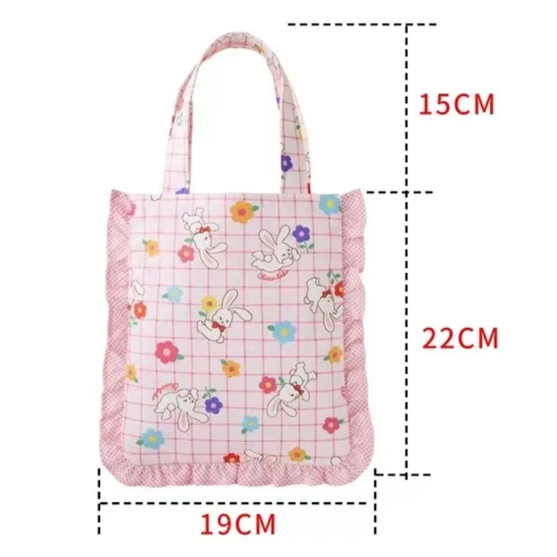 2024 Summer New Girls Bags Cartoon Rabbit Cute Handbag Coin Purse Small Bag Girl Handbags