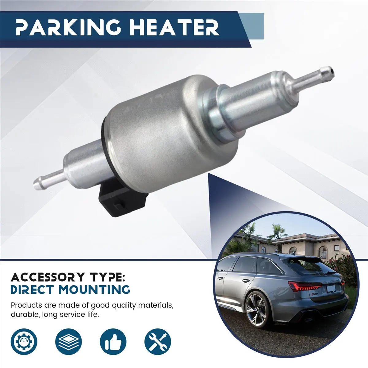 Super Sale Oil Pump 5kw Parking Heater Conveying Diesel 22ML Electronic Pulse Metering Electromagnetic 12V