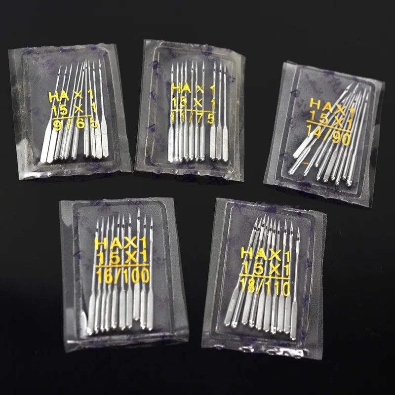 10 pcs High quality Household Sewing Machine Needles HA x 1 #9 #11 #12 #14 #16 #18 For Singer Brother Janome