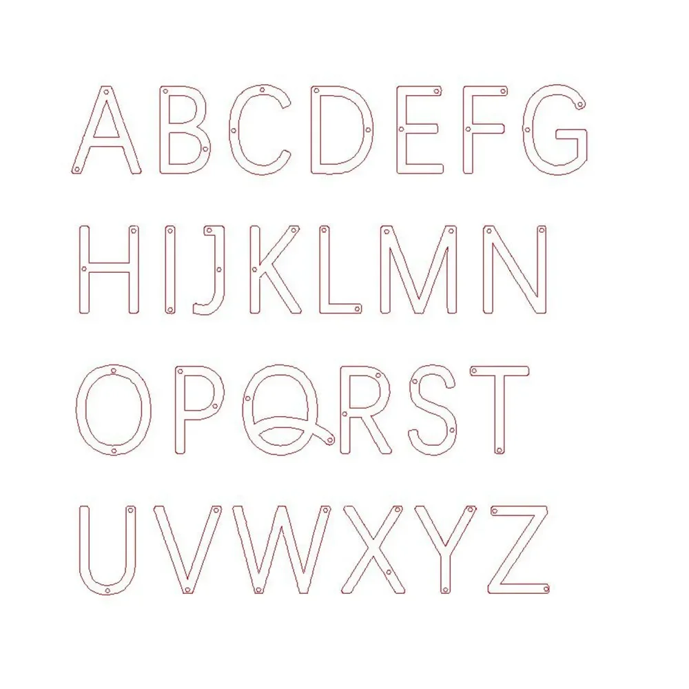 Custom Large Initial Necklace Golden Big Letter Sideways Initial Necklace Oversized Personalized Monogram Jewelry for Women