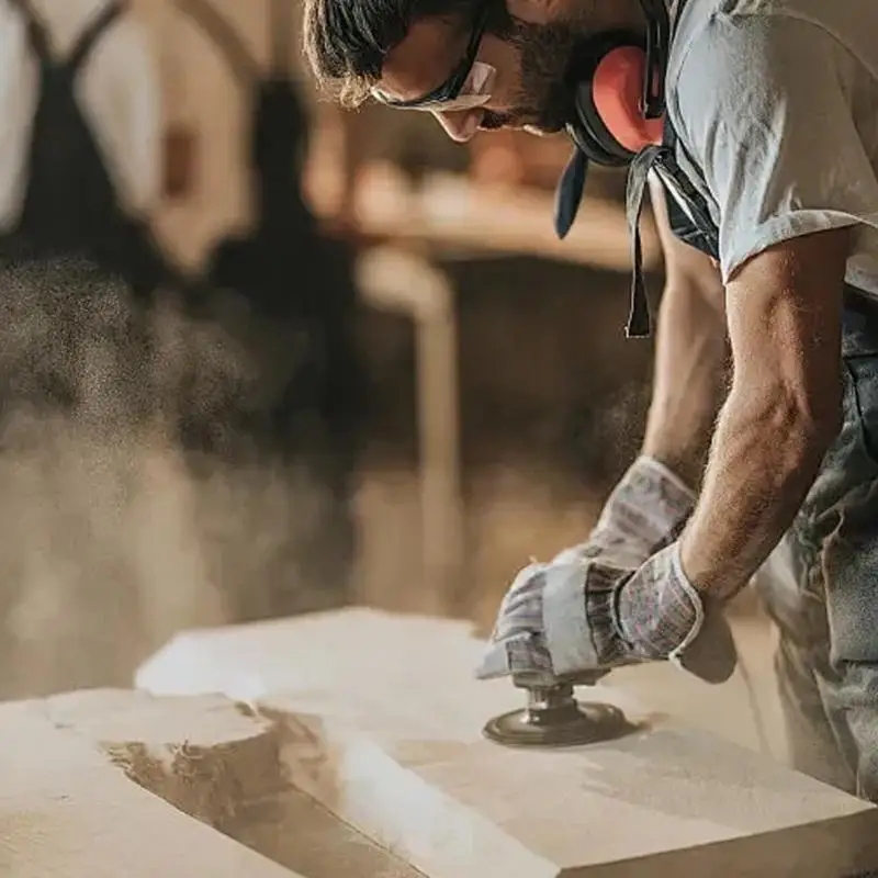 

Professional 6 Hole Triangular Sanding Pad Stainless Steel Base Plate Enhances Dust Control Suitable For Precise Sanding Y4QC