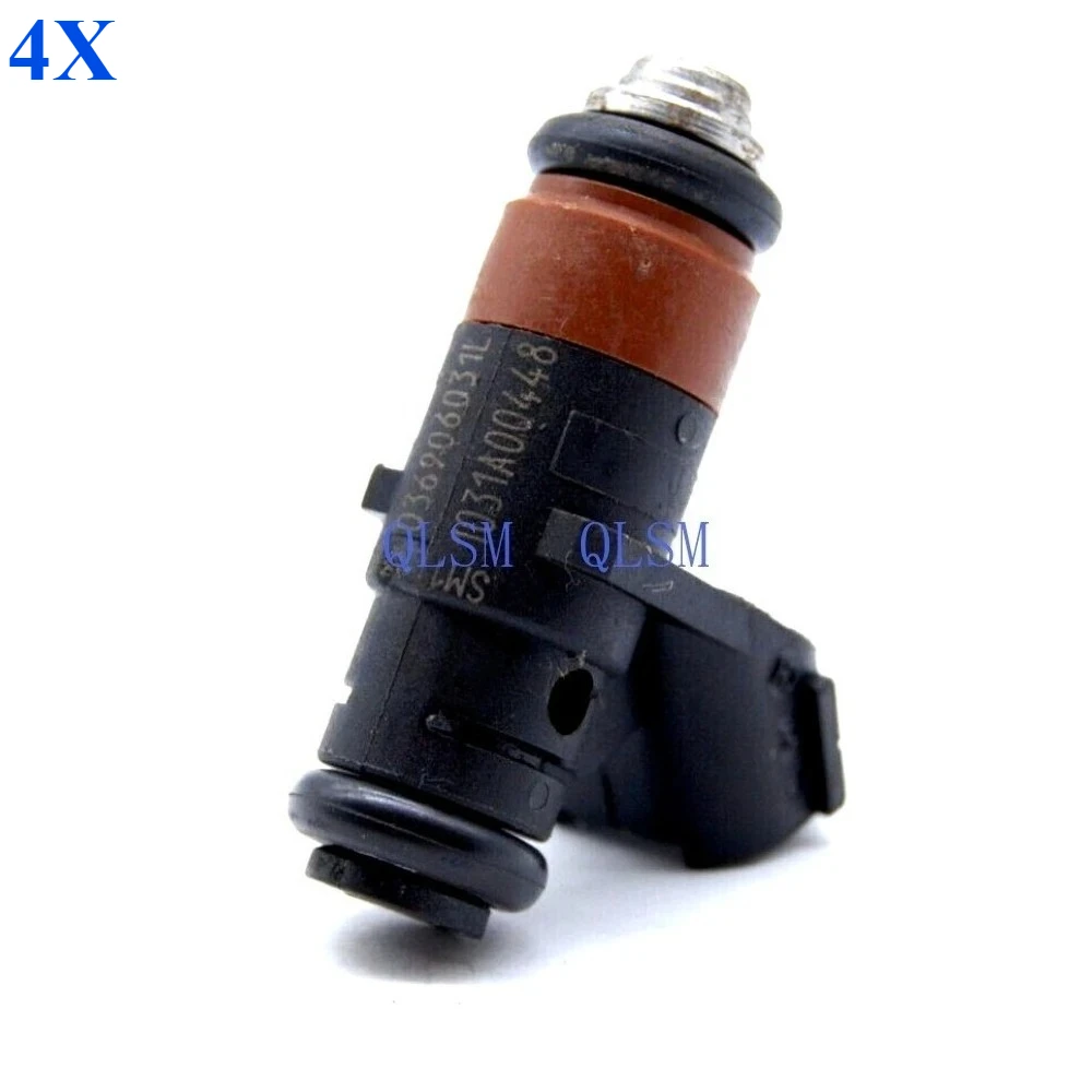 

4pces FUEL INJECTOR FOR VW POLO GOLF MK4 IV 9N FABIA 9908 1.4 16V BBZ BCB 036906031L Premium Car Accessories