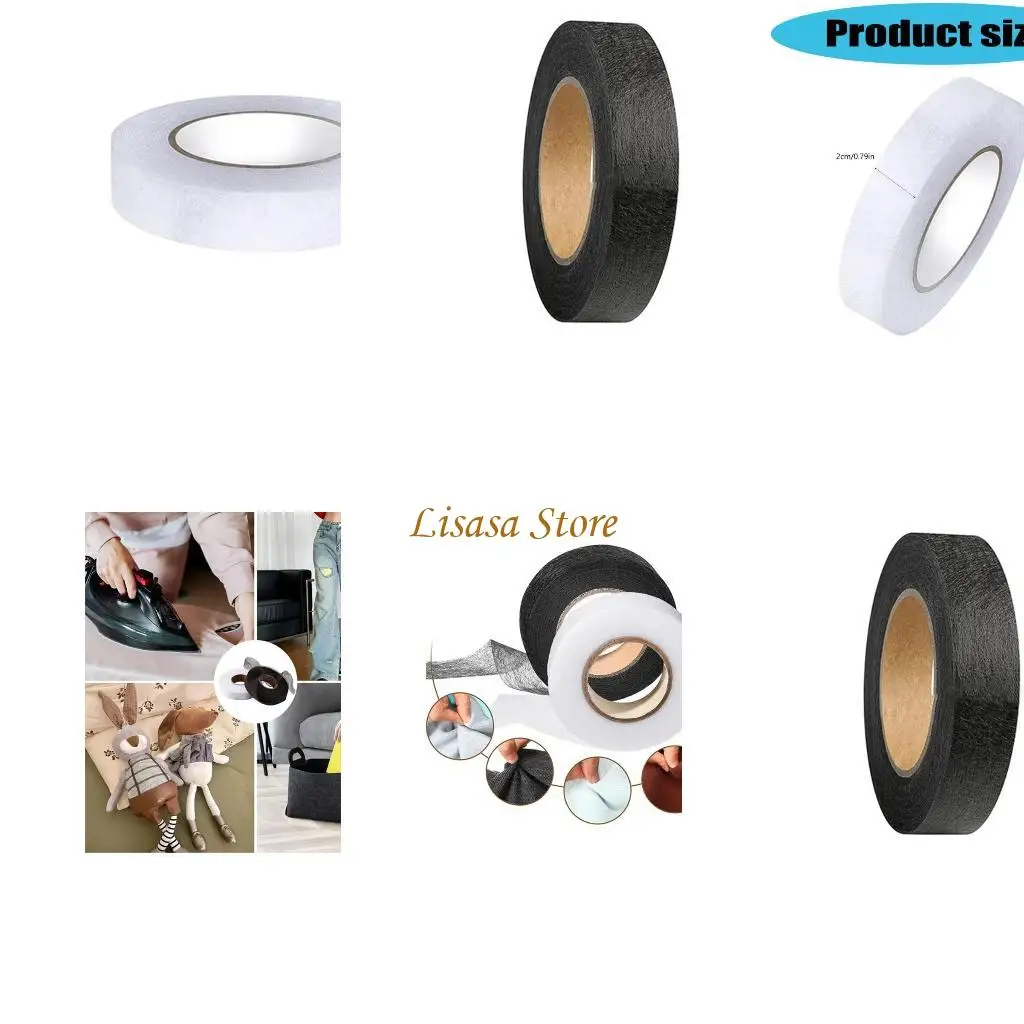 

M6CC Pants Fabric Fusing Hemming Tapes Ironing Sewing Tapes Pants Shorten Tapes for Home Decoration Projects