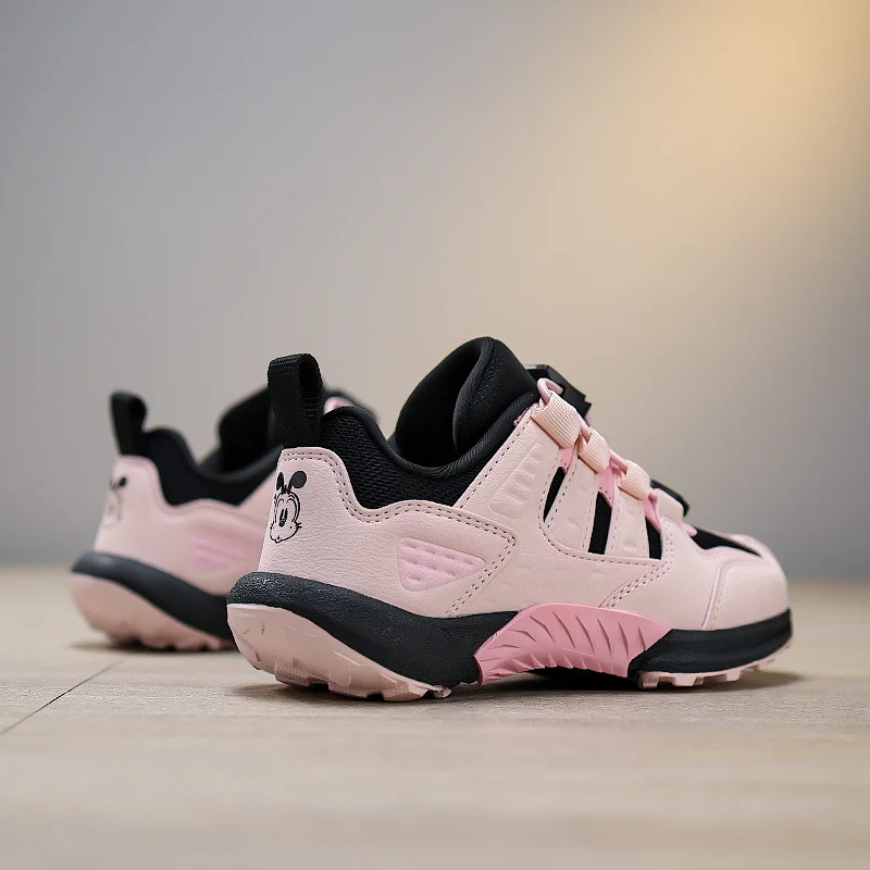 Spring Summer Fashion Pink Outdoor Sneakers for Girl Trainers Breathable Boys Running Shoes Size 29-38 Non-slip Sports Shoes Kid