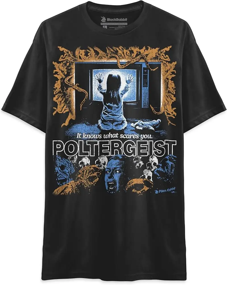 Black Rabbit Poltergeist 1982 80s Horror Unisex Classic T-Shirt