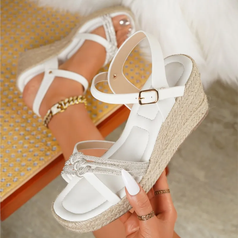 Woman Sandals Shoes Fashion Wedge Women's Shoes Outdoor Women's Sandals Soft Elegant Footwear Female Sandalias Mujer
