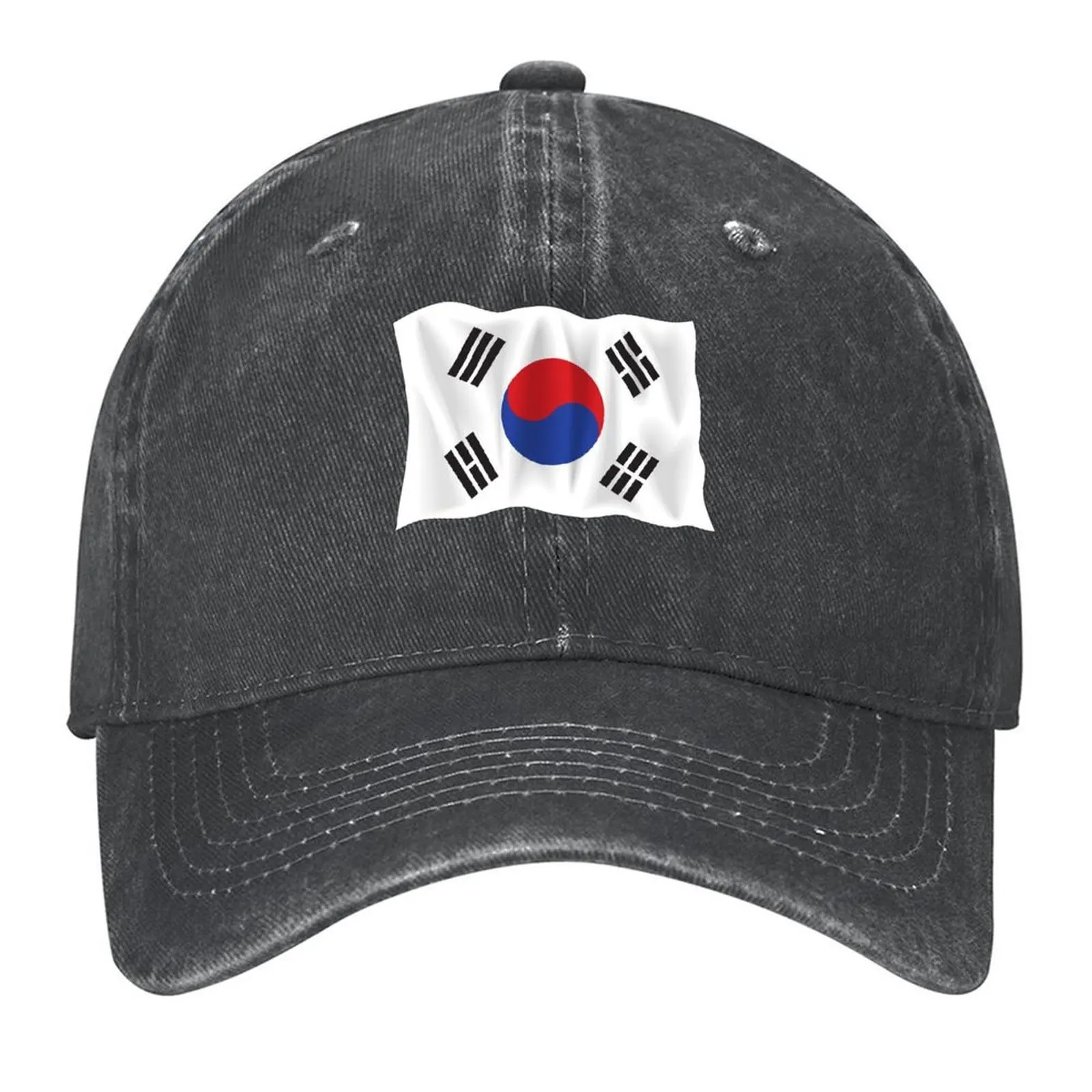 

South Korean Flag - South Korea -Seoul Baseball Cap Sunscreen Sunhat Fishing cap Luxury Cap Woman Men's