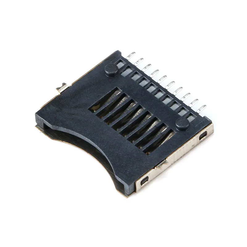 10pcs TF Card Holder Memory Card Holder Micro Mini SD Card  Sinking Plate SMT Patch Type