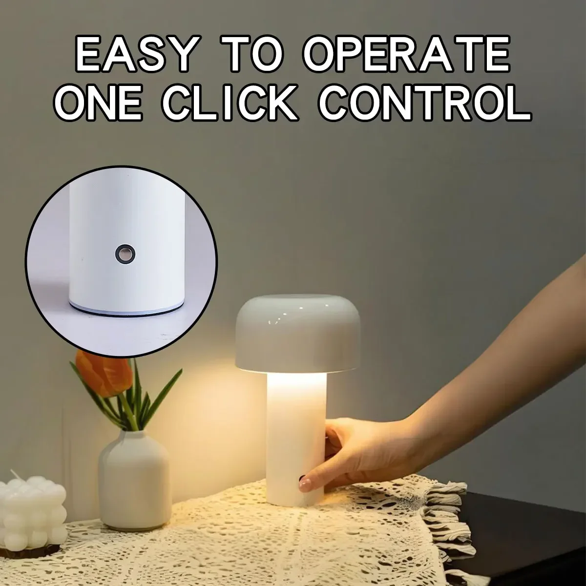 سطح المكتب الصغير غروب الشمس ليلة مصباح الإبداعية USB قابلة للشحن الفطر نمط Led ضوء الليل لبار القهوة ديكور المنزل غرفة نوم