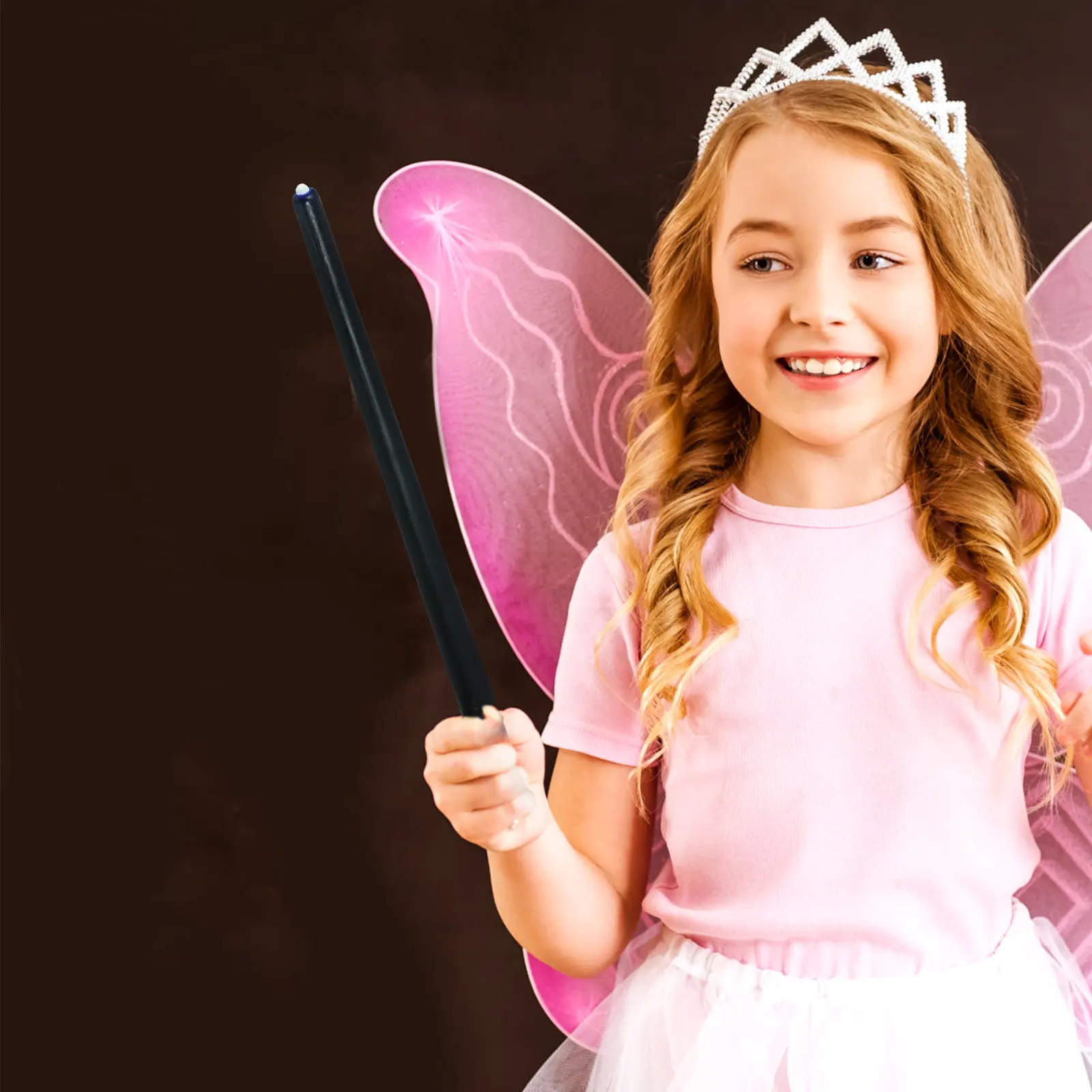 

Светящийся звукоактивируемый пластиковый посох для детей: реквизит для дня рождения, Хэллоуина, сценических выступлений, танцев, фотосессий, косплея