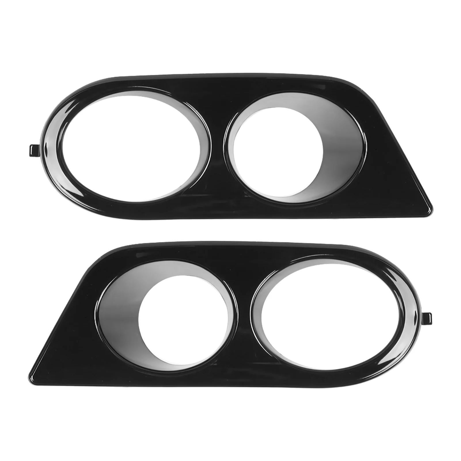 2 Stuks Bumper Mistlamp Guard Voorste Mistlamp Cover Voorbumper Mistlamp Cover Dual Gaten Auto Accessoire Fit Voor E46 M3 2001-2006