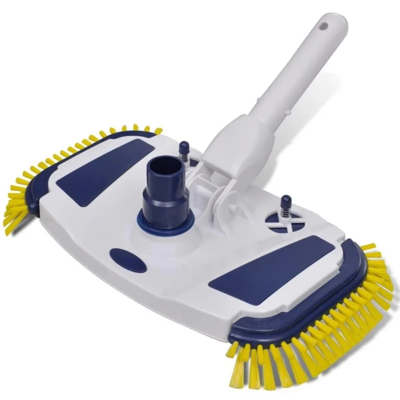 Pool cleaning tools and accessories for high-efficiency vacuum brushes