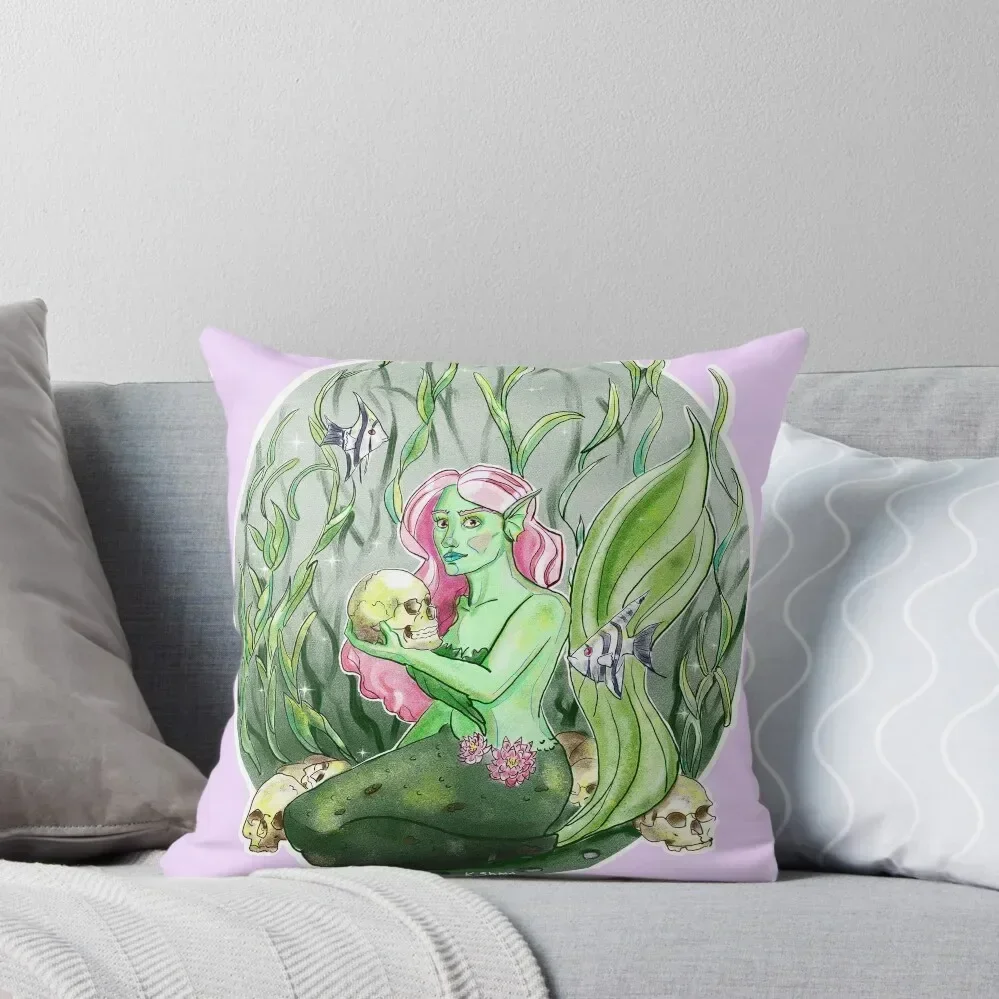 

The mermaid with the collection Throw Pillow christmas decorations for home 2025 Luxury Cushion Cover pillow
