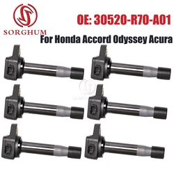 SORGHUM Ignition Coil UF603 For 2008-16 Honda Odyssey Accord V6 3.5L Acura TL RL TSX V6 3.5L 3.7L 30520-R70-A01 30520R70S01