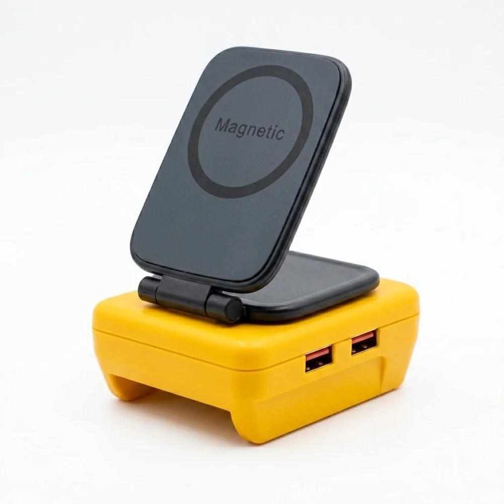 For Site Use Magnetic Phone Holder Power Tool Phone Stand Strong Magnetic Attachment Flexible Viewing Angles For