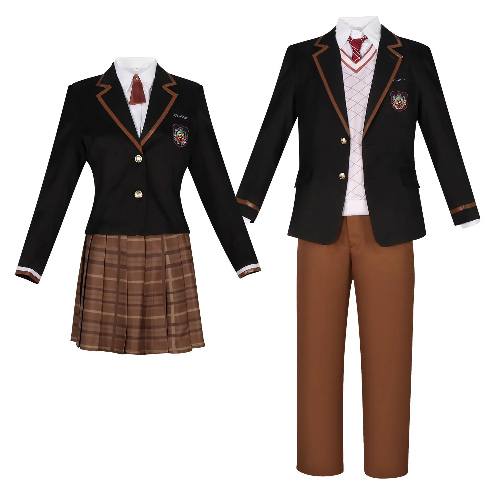 

cosplay costume Qi Yu Xia Yizhu Shen Xinghui Cosplay school Uniform jk men's and women's cosplay school unif