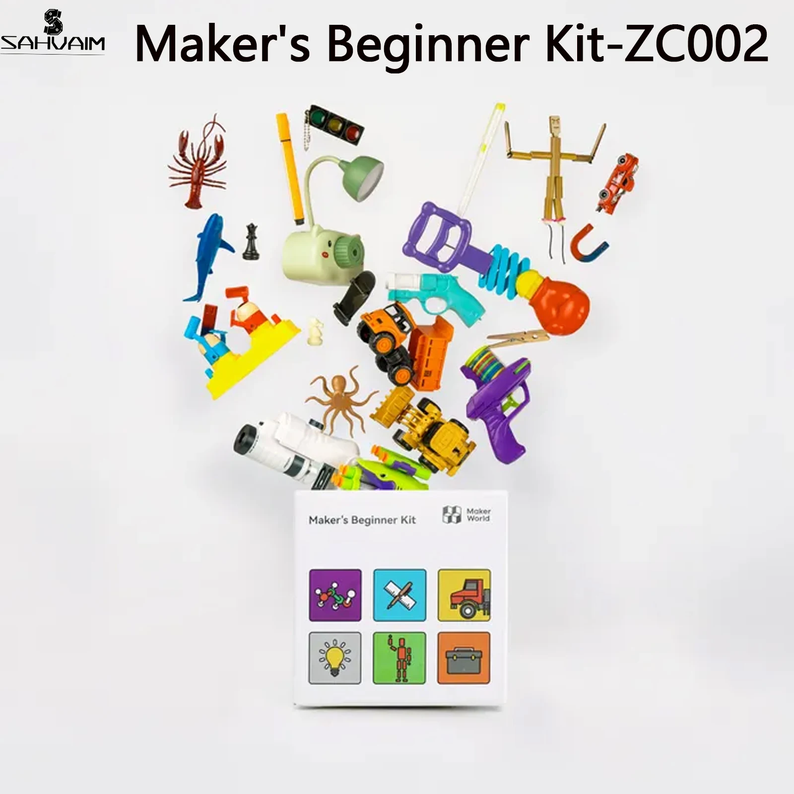 For Bambu Lab Maker's Beginner Kit-ZC002 MakerWorld Model Bambulab 3d Printing Endless Loop Express Model Components Kit