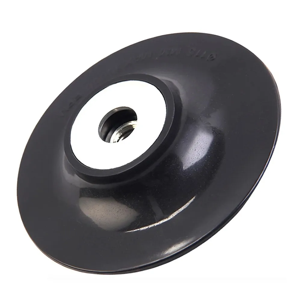 5ich 125mm Backing Pad Disc Backing Pad Tool 125mm Resin Fibre Discs With Lock Nut M14 Thread For Angle Grinder Sander Tools