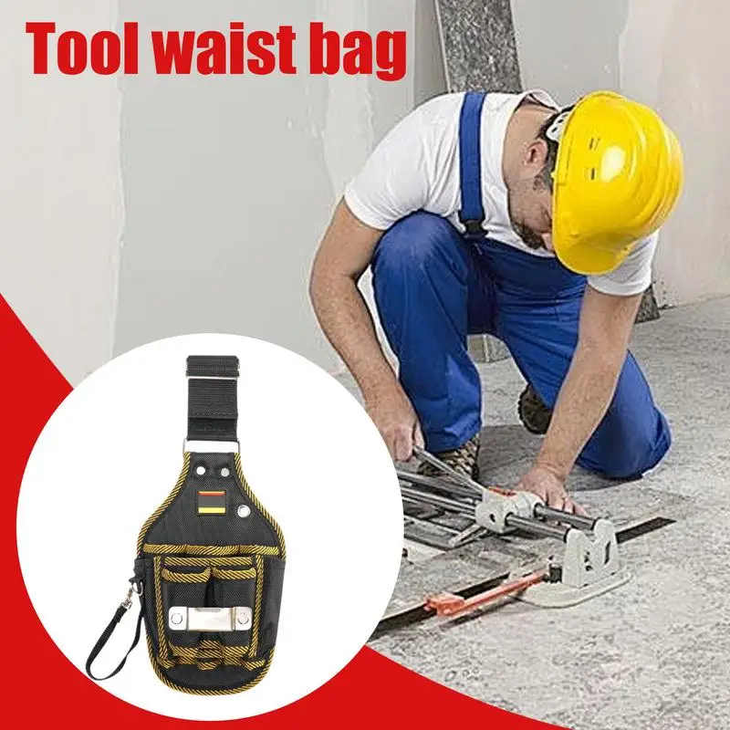 

Work Pouch For Men Construction Portable Oxford Cloth Carpenter Work Pouch Utility Hardware Bags Hiking Waist Packs
