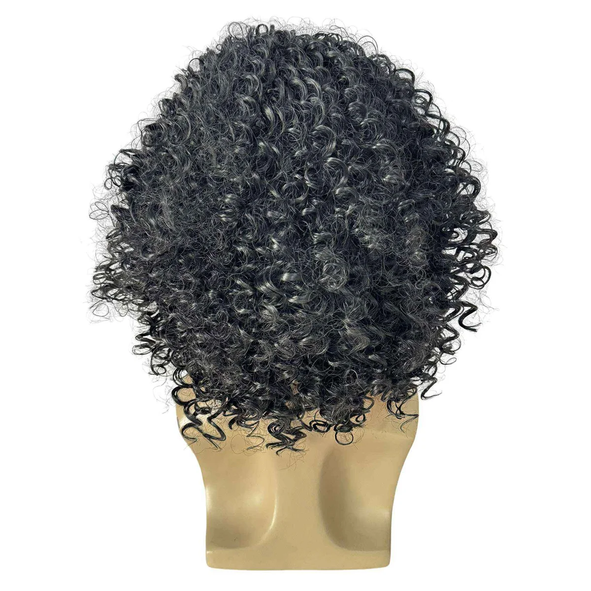 Abgn moda peruca chapelaria masculino curto encaracolado cabelo mecanismo de fibra química penteados alta temperatura fio peruca conjuntos