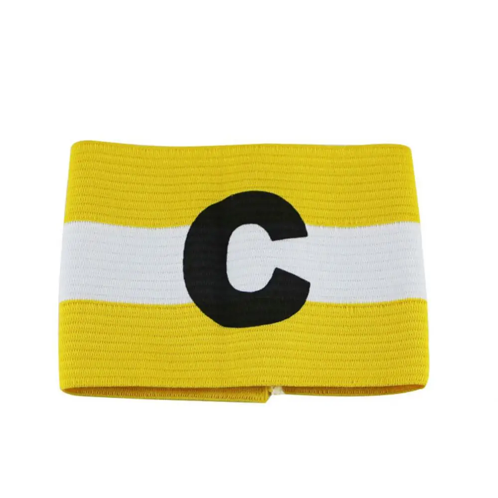 1~10PCS Kids Adults Football Captain Armband Soccer Arm Band Leader Competition Gift Soccer Captain Group Armband Football