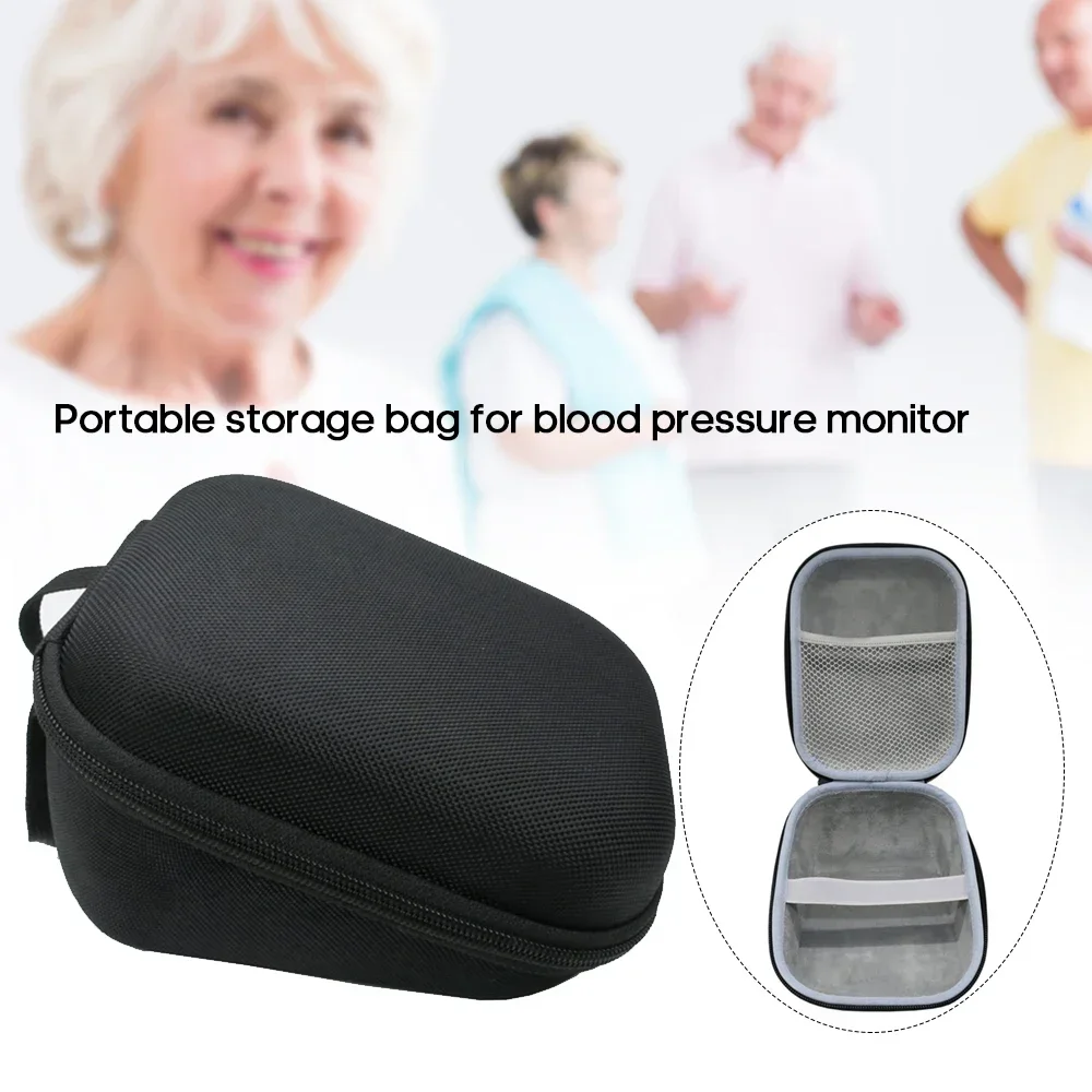 Sphygmomanometer Bag Portable EVA Blood Pressure Monitor Tonometer Storage Bags Carrying Case for Travel & Home Use