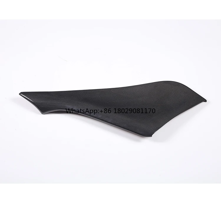 Per Toyota GR Supra A90 accessori interni in vera fibra di carbonio Console centrale ginocchiere laterali del conducente copertura del pannello decorativo