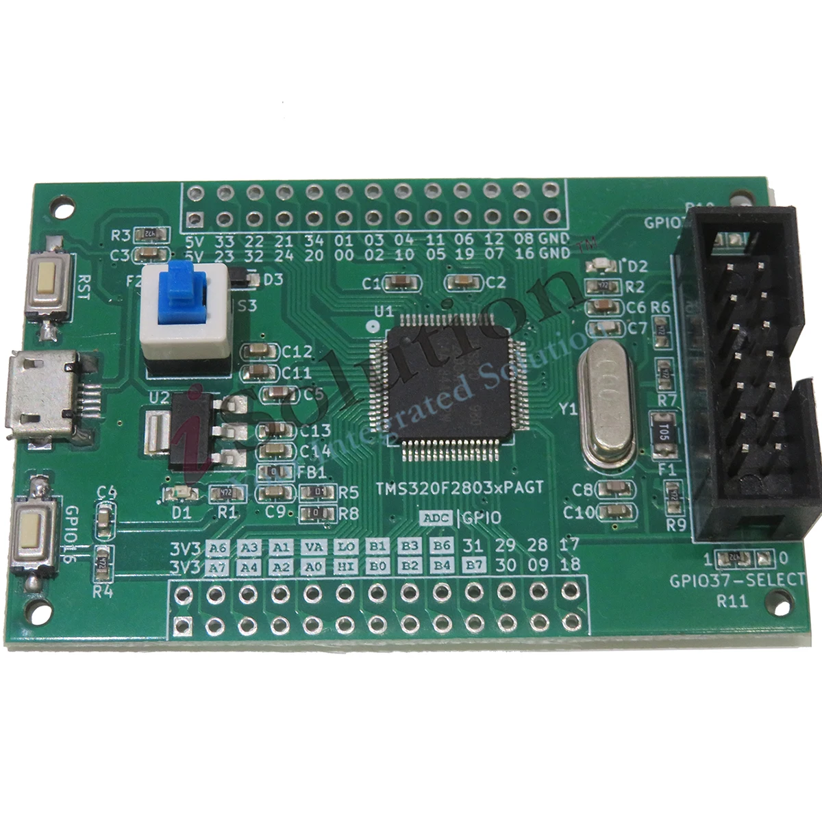 TMS320 TMS320F28034PAGT TMS320F28035PAGT Development Board DSP28035 Core Board C2000 Minimum System