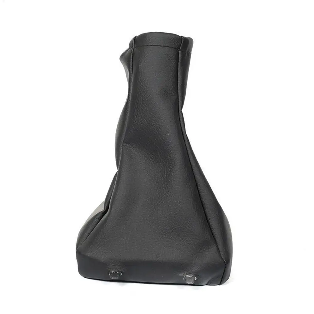 Leder-Schalthebelmanschette für Autos, Universelle Staubschutzabdeckung für Schalthebel, Verschleißfeste Innenraumschutzhülle – Detail 4