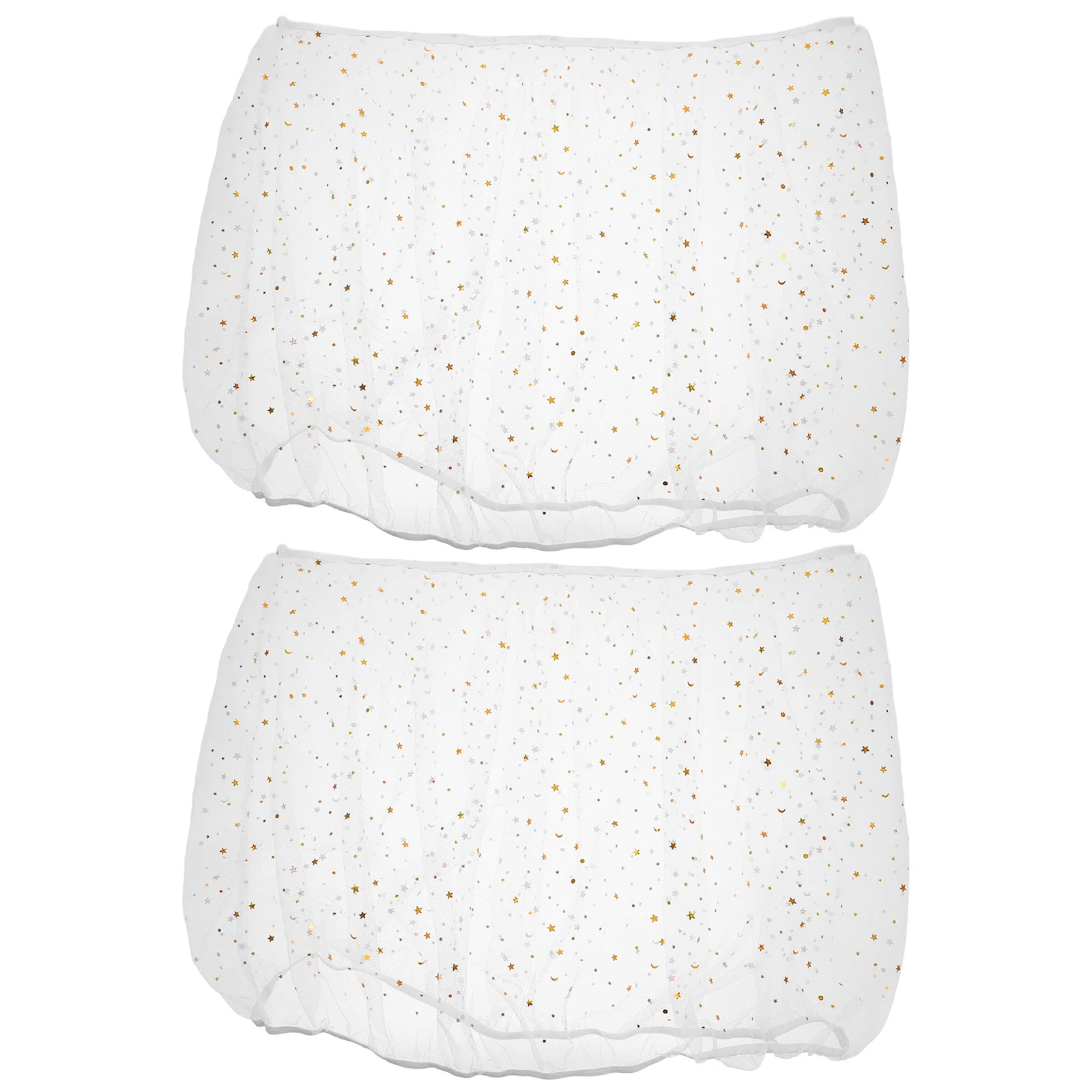 

2Pcs Bird Cage Mesh Cover Durable Breathable Protector Easy Install Prevent Dirt for Indoor Parrot Cage Bird Food Catcher