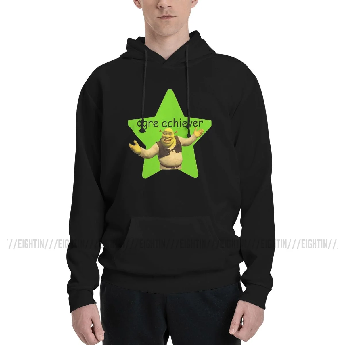 

S-Shreks Pun Hoodie Men Women Casual Ogre Funny Memes Sweatshirt Autumn Oversized Pullover