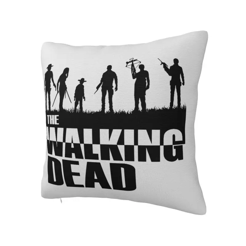 Horror TV Show The Walking Dead Pillow Home Decorative Fashion Outdoor Cushions Square Pillowcase