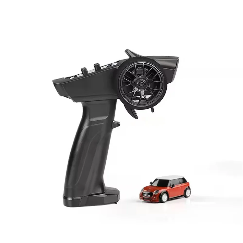 

Turbo Racing RTR 1/76 2.4G RWD Drift RC Car Mini Cooper F56 3-дверный люк Спортивные гоночные светодиодные фонари Полная пропорциональная модель автомобиля