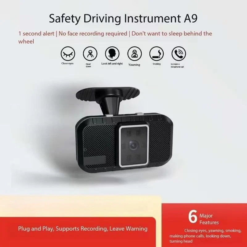 

top Plug ang play DMS AI 1080P Intelligent anti Fatigue/Smoking/Yawn/Sleepy etc. GPS camrera Reminder for 12V/24V bus/truck/car