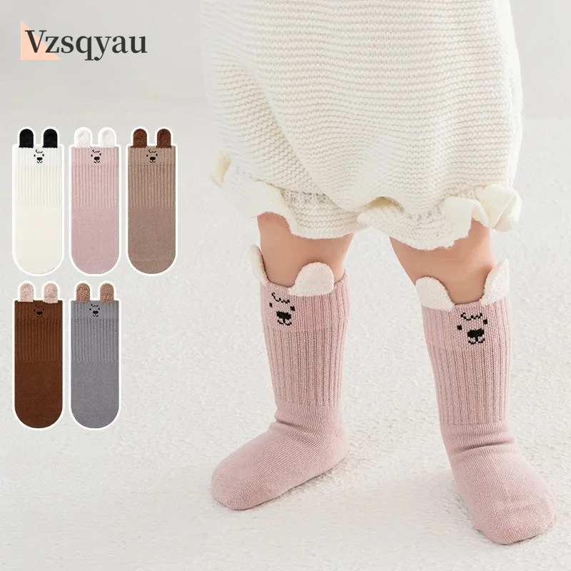 bonito-criancas-meias-para-meninas-meninos-algodao-macio-bebe-da-crianca-menino-menina-meia-dos-desenhos-animados-das-criancas-meias-curtas-outono-inverno-0-8years-novo