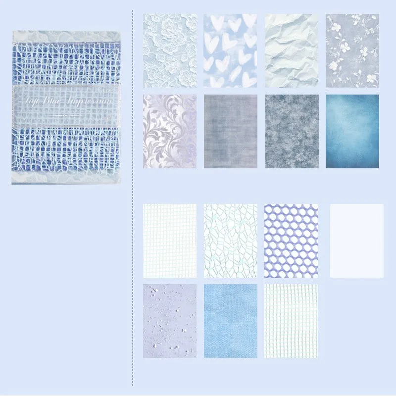 15Pcs Vintage Mixed Special Paper Scrapbooking Art Paper Decorate Supplies DIY Junk Journal Planner Collage Background Paper