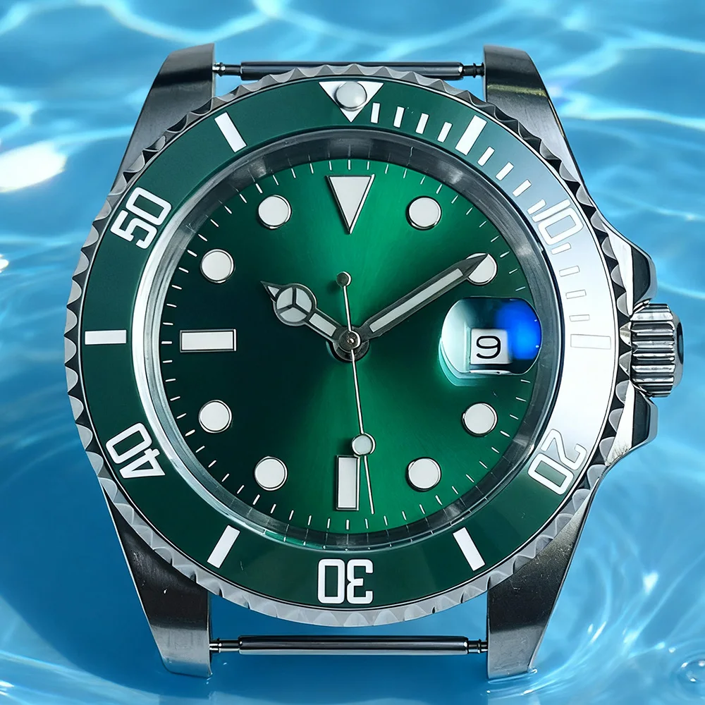 New 40mm automatic mechanical watch for men, fashionable and casual ST1612/8215 stainless steel sapphire glass waterproof watch