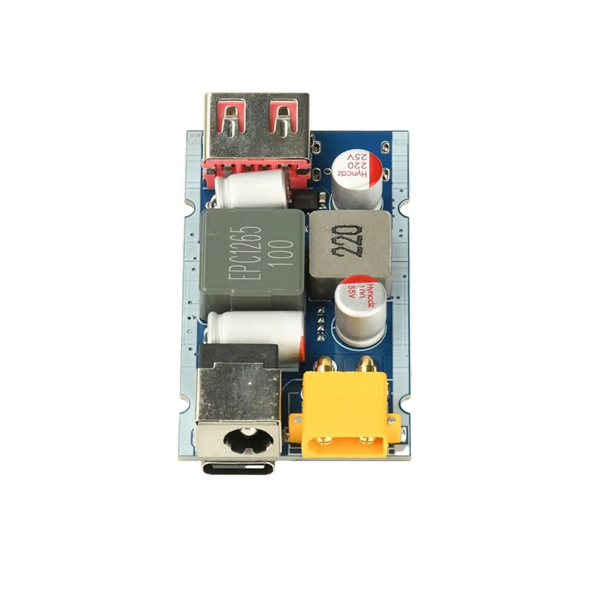 205W High Power Fast Charging Module PD QC 3.0/5.0 AllProtocols Step-Up Step-Down XT30/ Interface Dual Port XT30