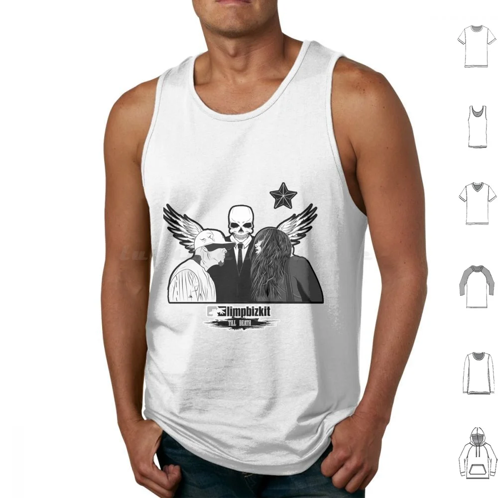 Duel Rap Battle Judge By The Devil Tank Tops Vest Sleeveless Limp Bizkit Bizkit Limp Limp Bizkit Band Band Nu Metal Rap