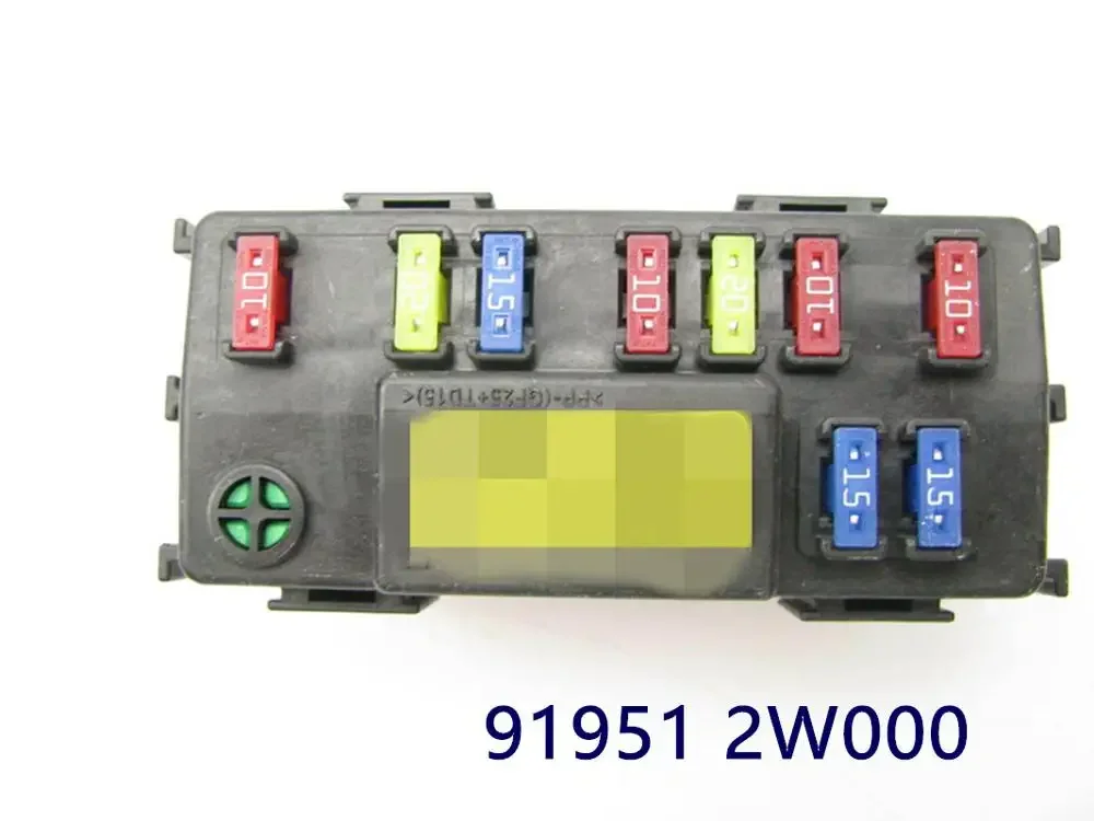 

Система модуля двигателя блока предохранителей для Hyundai Santa Fe 2013-2018 919512 W000 91951 2W000