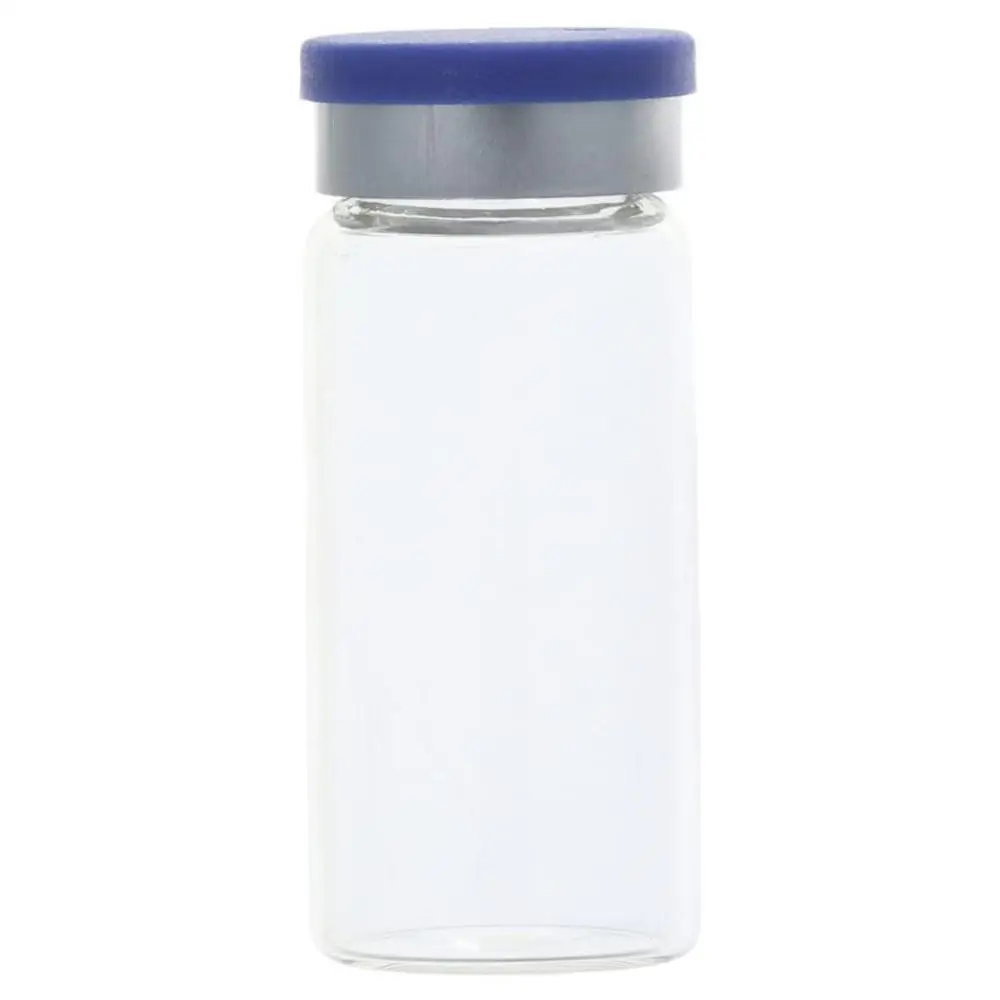 Transparent 10ml Glass Bottle Practical Refillable Container Lab Sample Vial for 10Pcs Lab