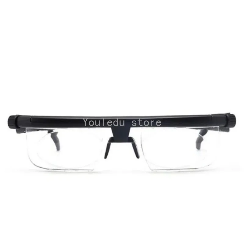 Dial Reading Glasses Myopia Adjustable Lens Eyeglasses Variable Focus Distance Glasses  For Reading