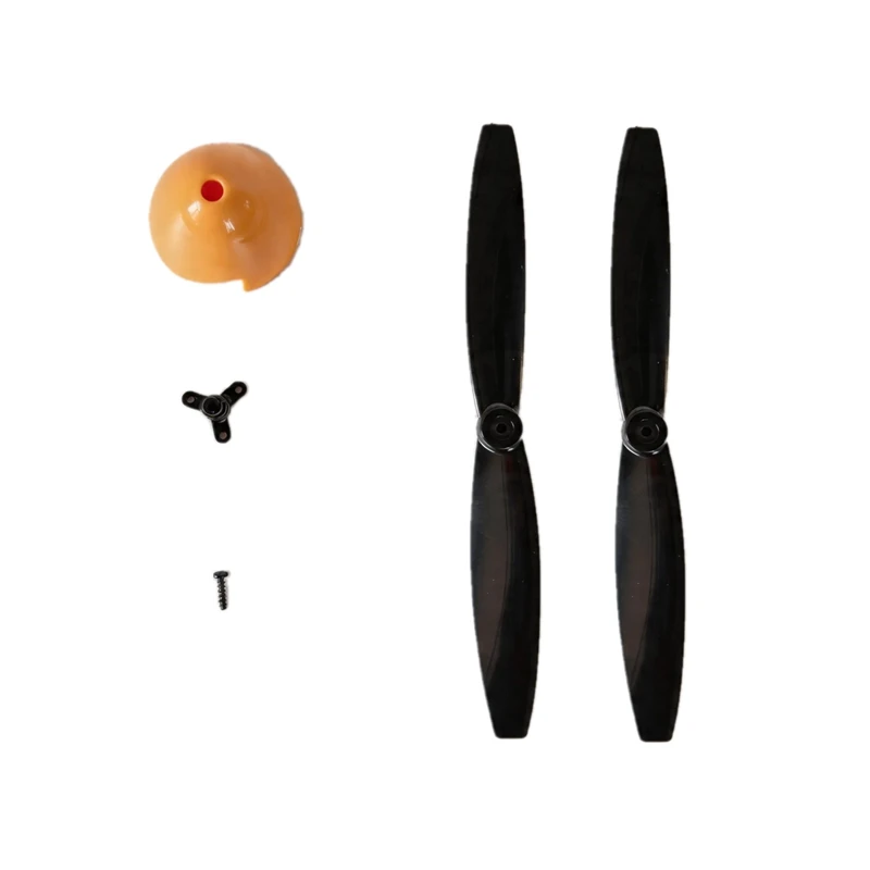 5CH P51D Mustang RC Flugzeug Ersatzteile Propeller Landegestell für Sayzon P51D 510mm Spannweite RC Flugzeug Rot Gelb – Detail 11