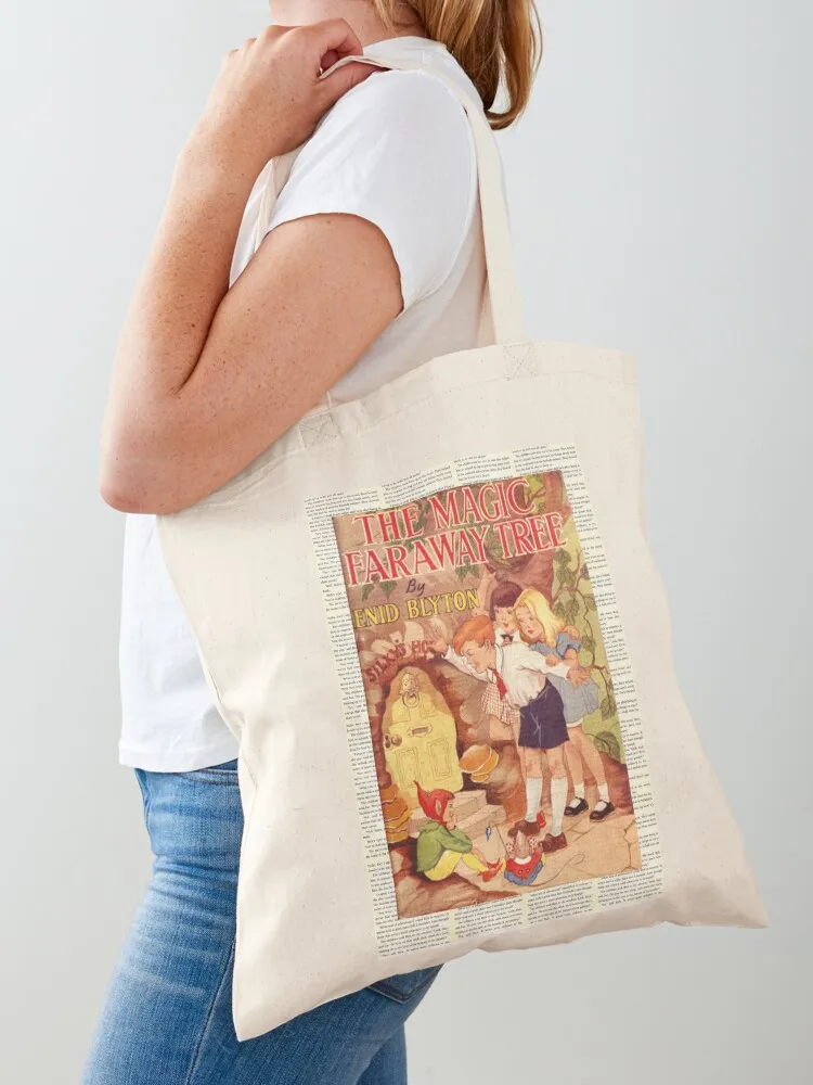 

The Magic Faraway Tree Book Cover Tote Bag tote bags men Big bag hand bag ladies cloth woman