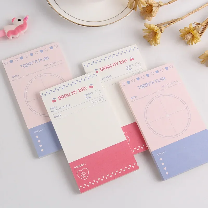 Simple Planners Can Tear Small Notebook Daily Message Notepad Weekly Office School Pocket Planner Writing Pads Journal